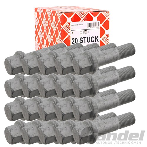 20x febi radschraube kugelbund - radschraube,