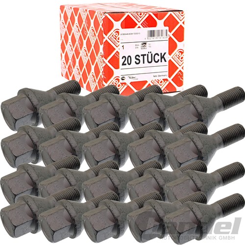 20x febi radschraube kegelbund - 20x,