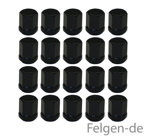 Schwarz radmutter mutter - 20,