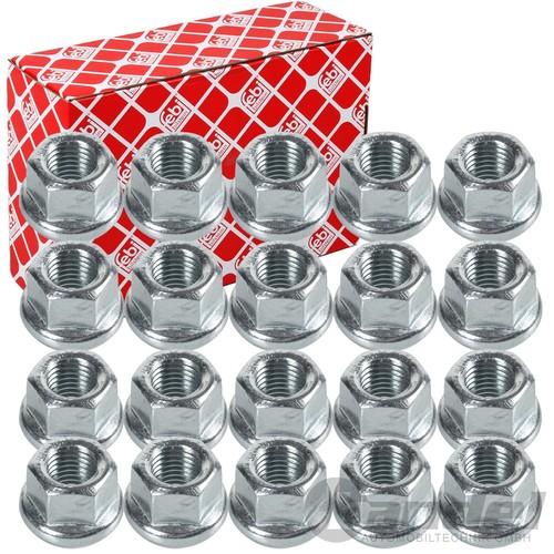 20x febi radmuttern satz - febi, m12